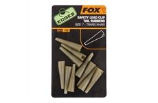 Fox Edges Safety Lead Clip Tail Rubbers Size 7
