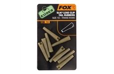 Fox Edges Safety Lead Clip Tail Rubbers Size 10