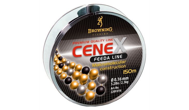 Browning Cenex Plummet Method Feeder Line 150m Schwarz