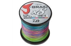 Daiwa J-Braid X8 1500m Multi-Color