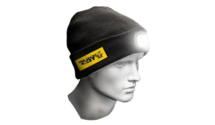 Black Cat LED Lancer Beanie