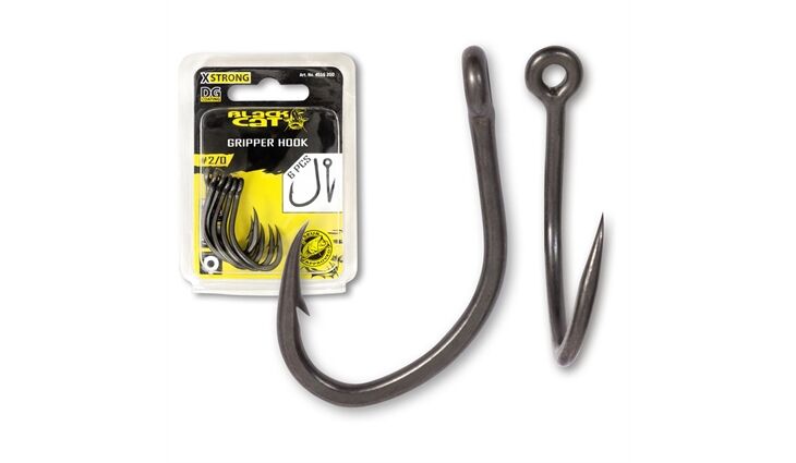 Black Cat Gripper Haken DG coating 6Stück