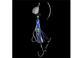 Jenzi/Dega Norwegen-Vorfach Typ T. Ahrens Blau/Weiß