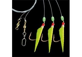 Jenzi/Dega Norwegen Paternoster Fischhaut gelb 7/0