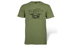 Black Cat Military Shirt grün Gr. S