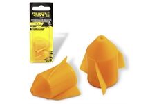 Black Cat Propeller-Rasseln 2,4cm fluo orange
