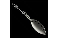 Jenzi/Dega Spinner-Blättchen Silber 2St.