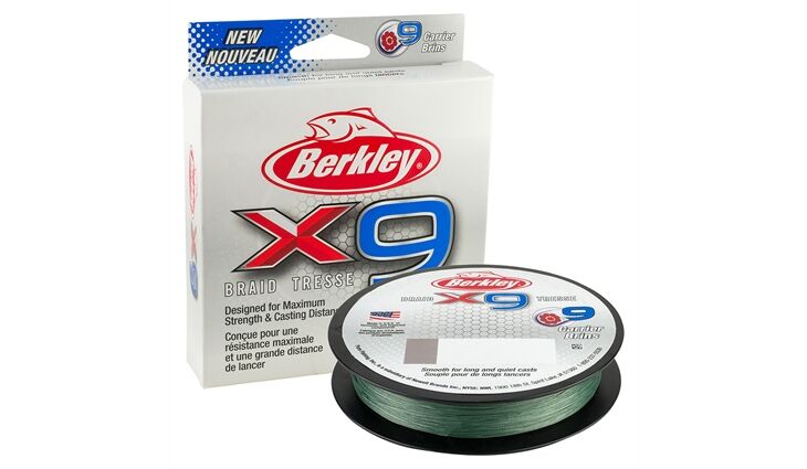 Berkley X9 Braid Low-Vis Green 150m 0,17mm