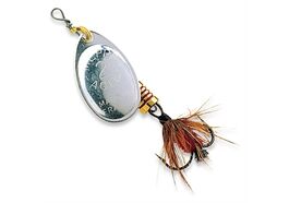 Mepps Aglia mit Fliege silber