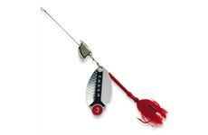 Mepps Lusox mit Puschel silber