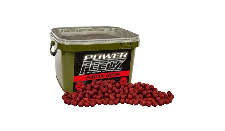 Starbaits POWER FEEDZ INDIAN HEMP 14MM 1,8 KG