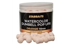 Starbaits WATERCOLOR DUMBELL POP UPS ORANGE 14MM