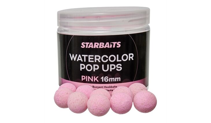 Starbaits WATERCOLOR POP UPS PINK 16MM 70G