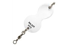 Balzer Buttlöffel Plattfisch-Blinker Weiss 40g