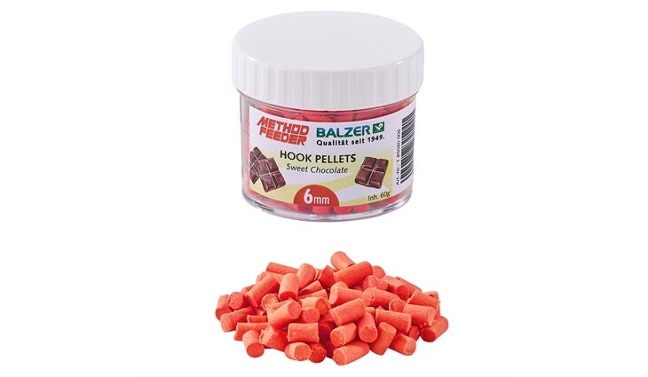 Balzer Method Feeder Pellets - Orange Sweet Chocolate 6mm