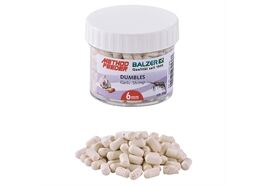 Balzer Method Feeder Dumbbells - Weiß Knoblauch Shrimp 6m