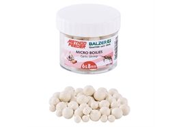 Balzer Method Feeder Boilies - Weiß Knoblauch Shrimp 6+8m