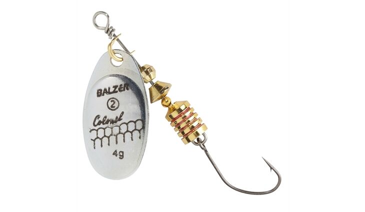 Balzer Colonel Spinner Einzelhaken Silber 4g