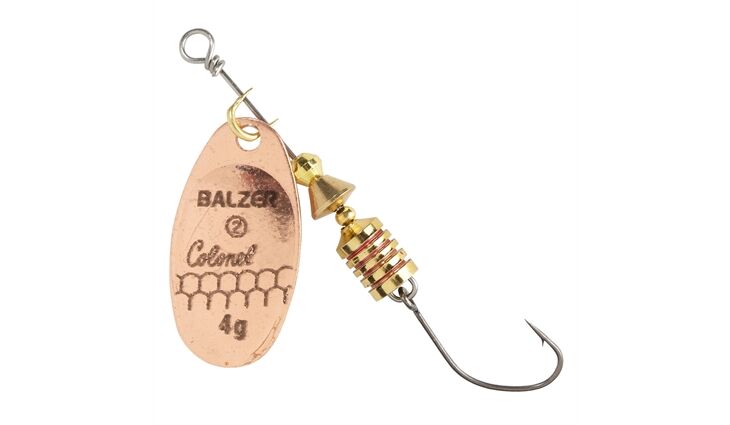 Balzer Colonel Spinner Einzelhaken Kupfer 6g
