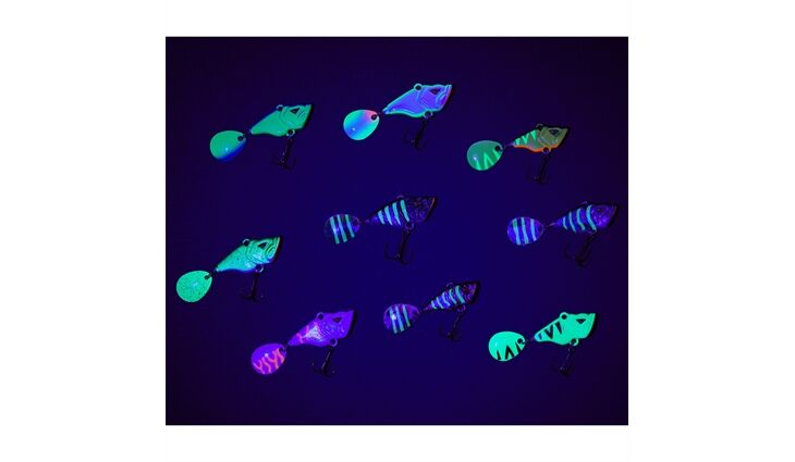 Balzer Shirasu Spin Buddy BK 17g Rotauge UV