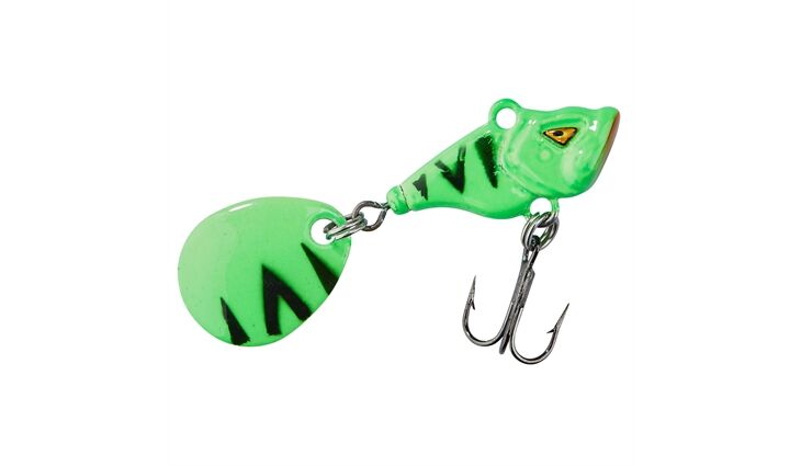 Balzer Shirasu Spin Buddy BK 8g Green Fire Tiger UV