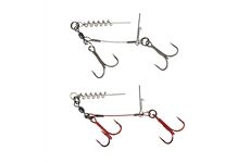 Savage Gear Carbon49 Corkscrew Stinger 2x#1/0 28kg 2pcs