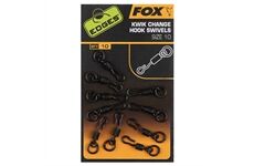 Fox Edges Kwik Change Hook Swivels Size 10