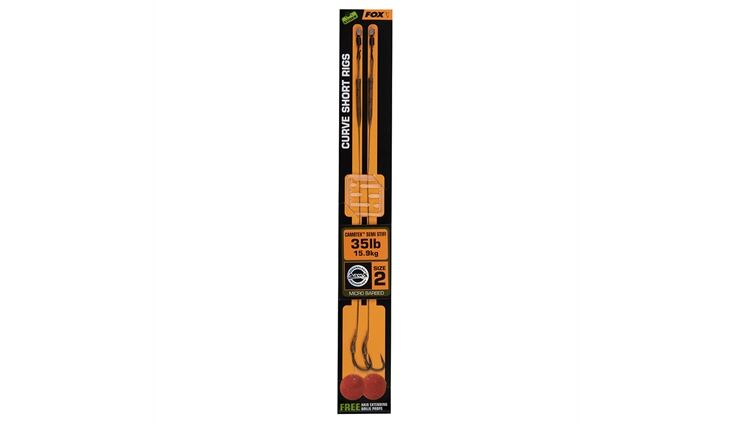 Fox Edges Curve Short 2 - 35lb Camotex Semi Stiff Rig