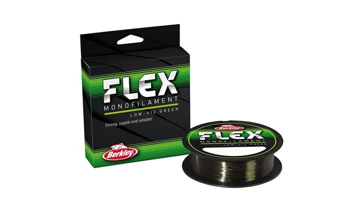 Berkley Flex Mono 300m 0.18mm LowVis Green