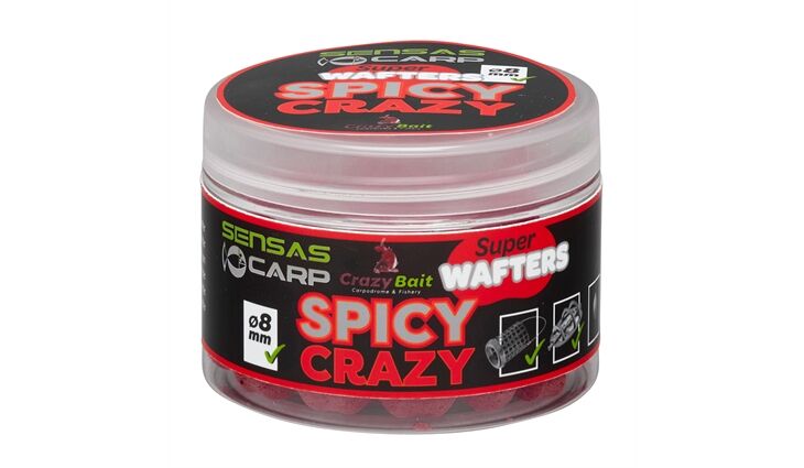 Sensas SUPER WAFTERS 8MM SPICY CRAZY 60G