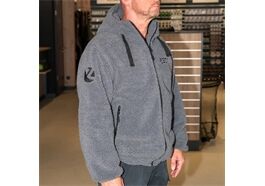 Zeck Fishing Teddy Jacket Grey