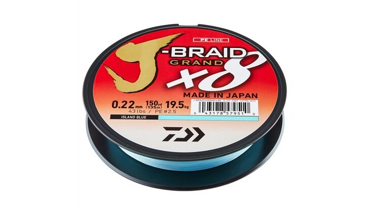 Daiwa J-Braid Grand X8 0.24mm 270m Blau