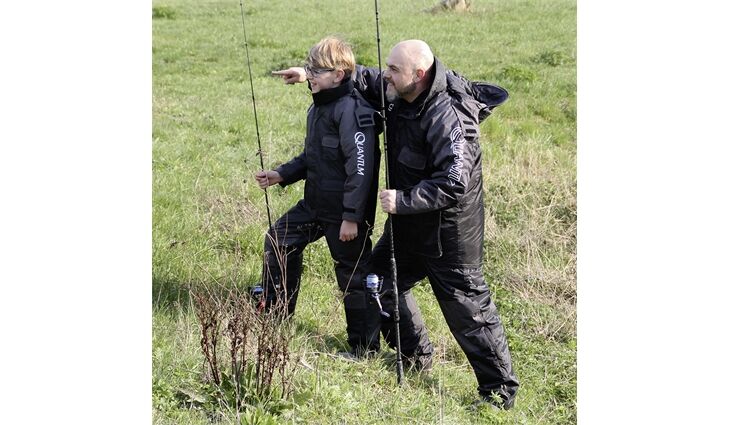 Quantum Winter Suit Schwarz/Grau L