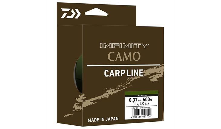 Daiwa Infinity Camo Sinkend 0.34mm 940m Green Camo