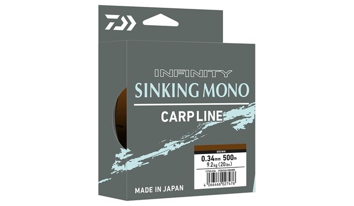 Daiwa Infinity Sinking Mono 0.285mm - 1540m BROWN