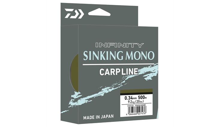 Daiwa Infinity Sinking Mono 0.285mm - 1540m OLIVE