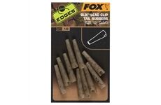 Fox Edges Camo Size 10 Slik Lead Clip Tail Rubber