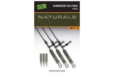 Fox Naturals Submerged Heli Rigs 40lb  3x