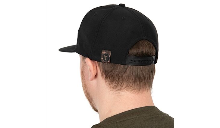Fox Black/Camo Flat Peak Snapback Cap