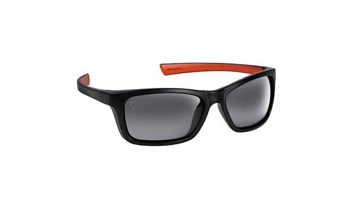 Fox Collection Wraps - Black/Orange - Grey Lense