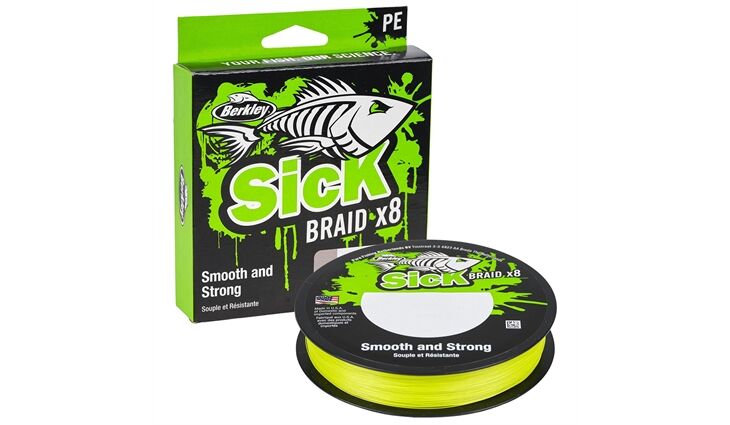 Berkley SICK BRAID X8 Flame Green 0,06mm 300m