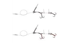Savage Gear LINETHRU CORKSCREW RIG  40cm 22kg 2x Gr:1
