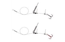Savage Gear LINETHRU CORKSCREW RIG  30cm 15kg 1x Gr:2