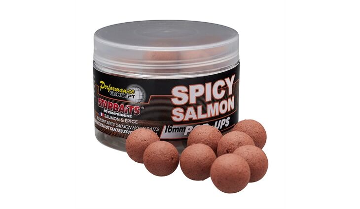 Starbaits PC SPICY SALMON POP UP 16MM 50G