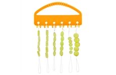 Balzer Gummistopper und Perlen Gelb