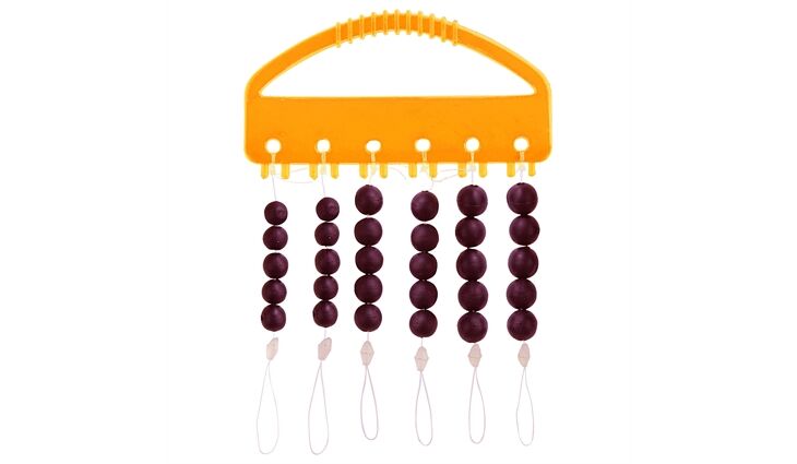 Balzer Gummiperlen Schwarz