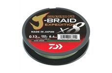 Daiwa J-Braid Expedition X8E 150m Dark Green