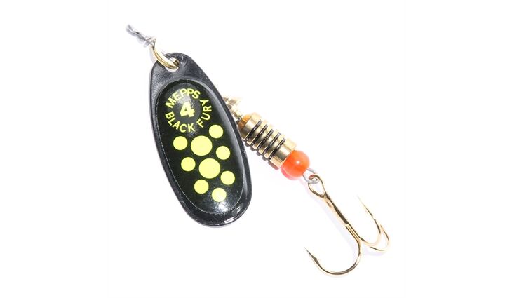 Mepps Black Fury schwarz Gr.1