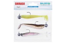 Balzer Shirasu Holo Yoko Akiri Worm Waggle Shad SET 10cm