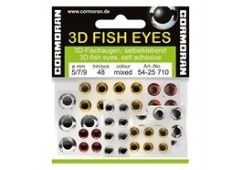Cormoran 3D Fish Eyes selbstklebend 7mm
